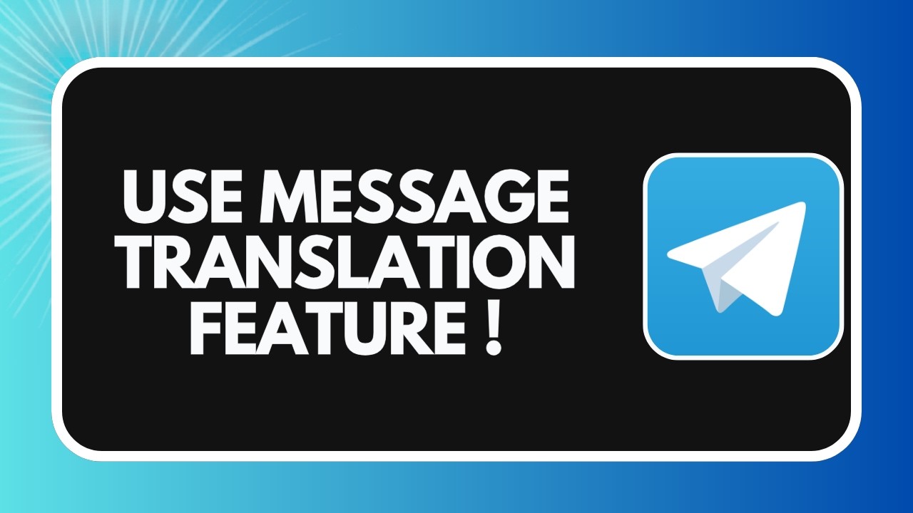 How to Use Telegram Message Translation Feature !