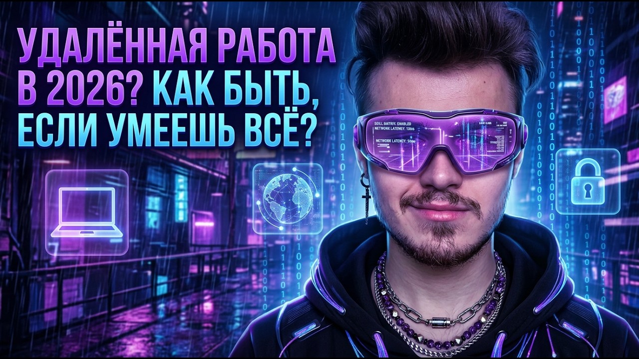 УДАЛЁННАЯ РАБОТА В 2026? КАК НАЙТИ СЕБЯ, ЕСЛИ УМЕЕШЬ ВСЁ?
