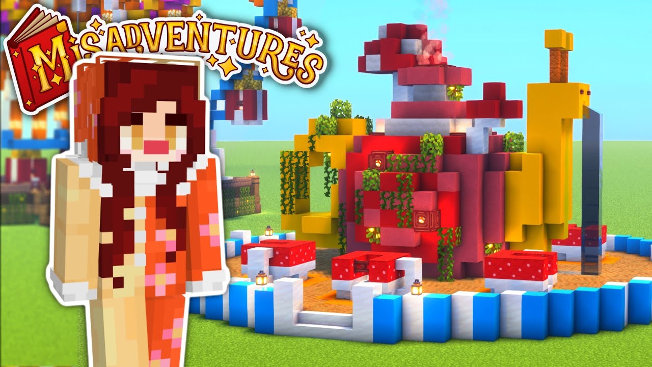 Я сделал самый миленький аттракцион на чайнике! | Minecraft: Злоключения, эпизод 10