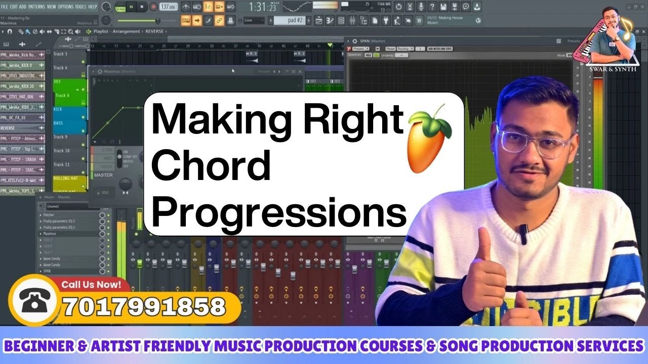 Making Right Chord Progressions in FL Studio || Online Indian Music Production Course