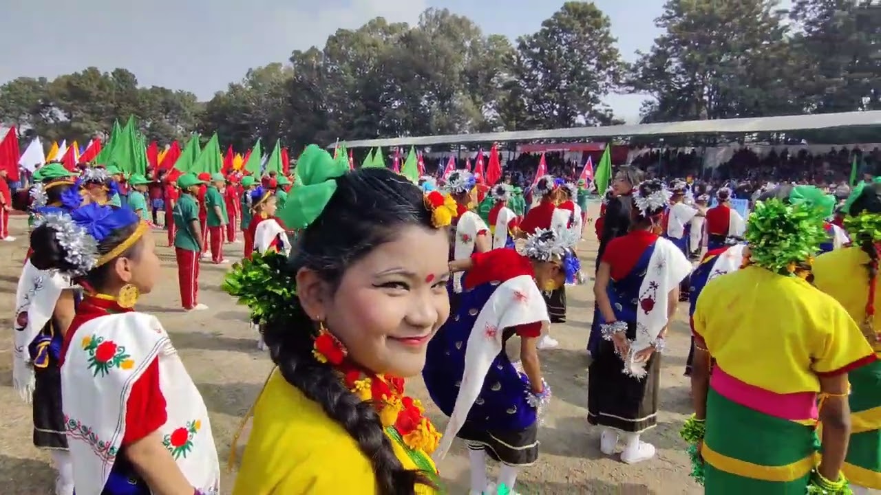 ANNUAL FUNCTION OF NIGHTINGALE INTERNATIONAL SCHOOL BLOCK -  B & C GRADE - 2 TO 6 .