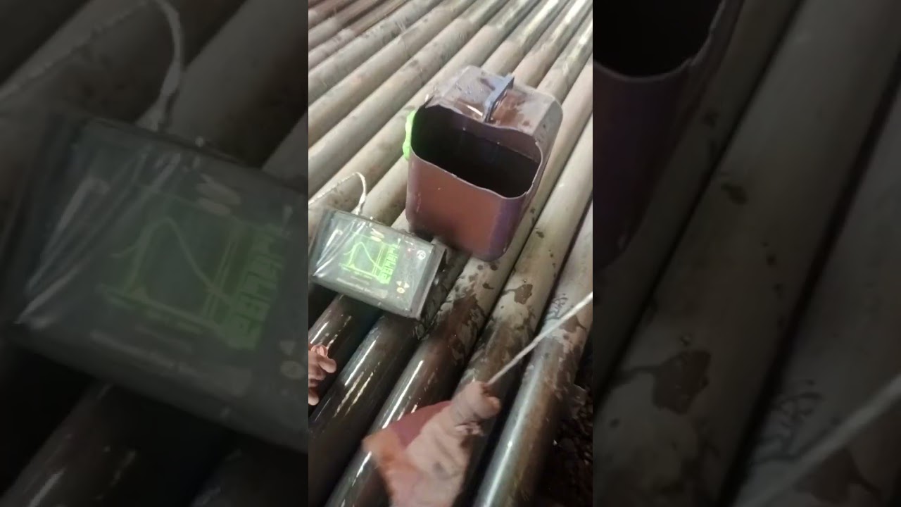 EN Round Ultrasonic Testing by 4 mm DGS Method