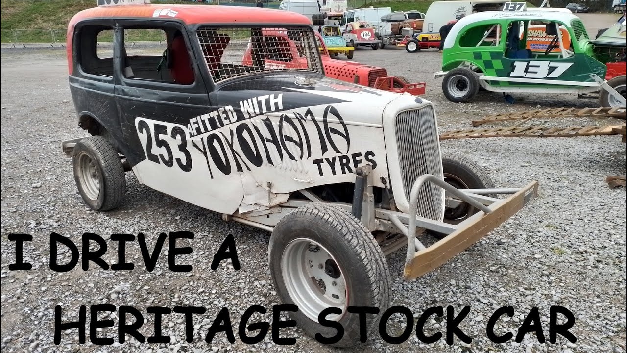 BriSCA F2 Heritage Stock Cars Mendips March 17th 2024