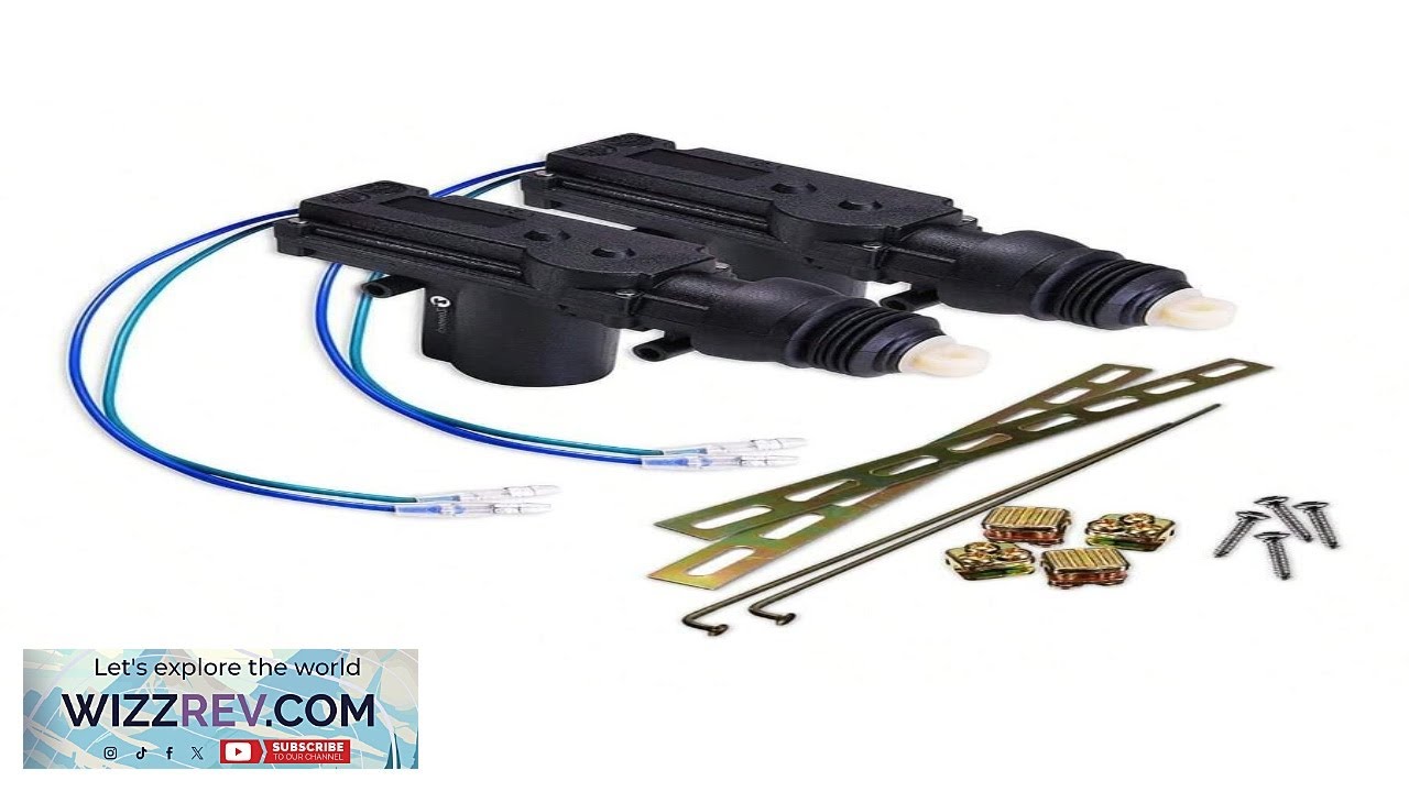 ZONETECH Zone Tech Universal High Power Door Lock Actuator Premium Quality Review