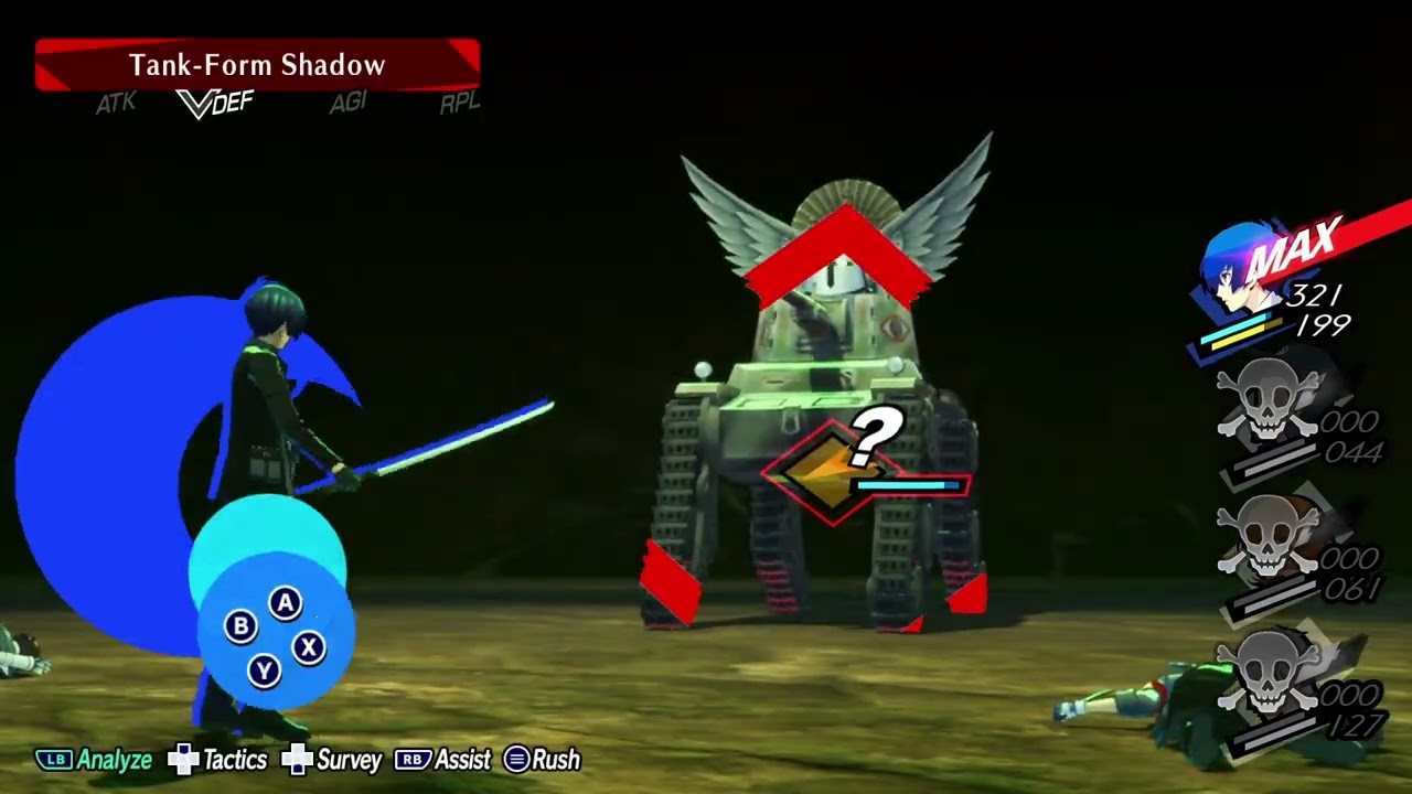 P3RE Chariot and Justice Full Moon Boss (Solo, Merciless)