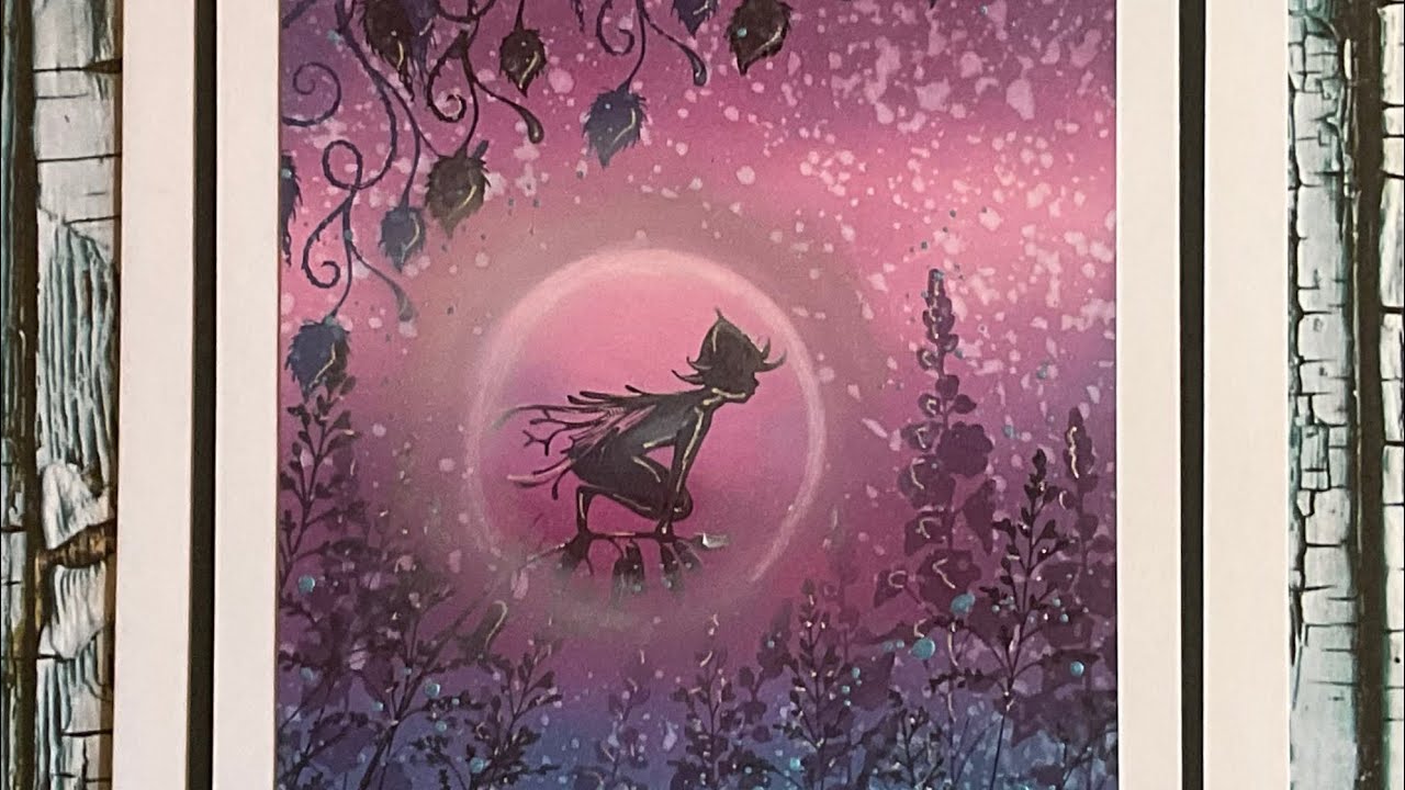 Bella In A Purple Haze by Jo Rice 