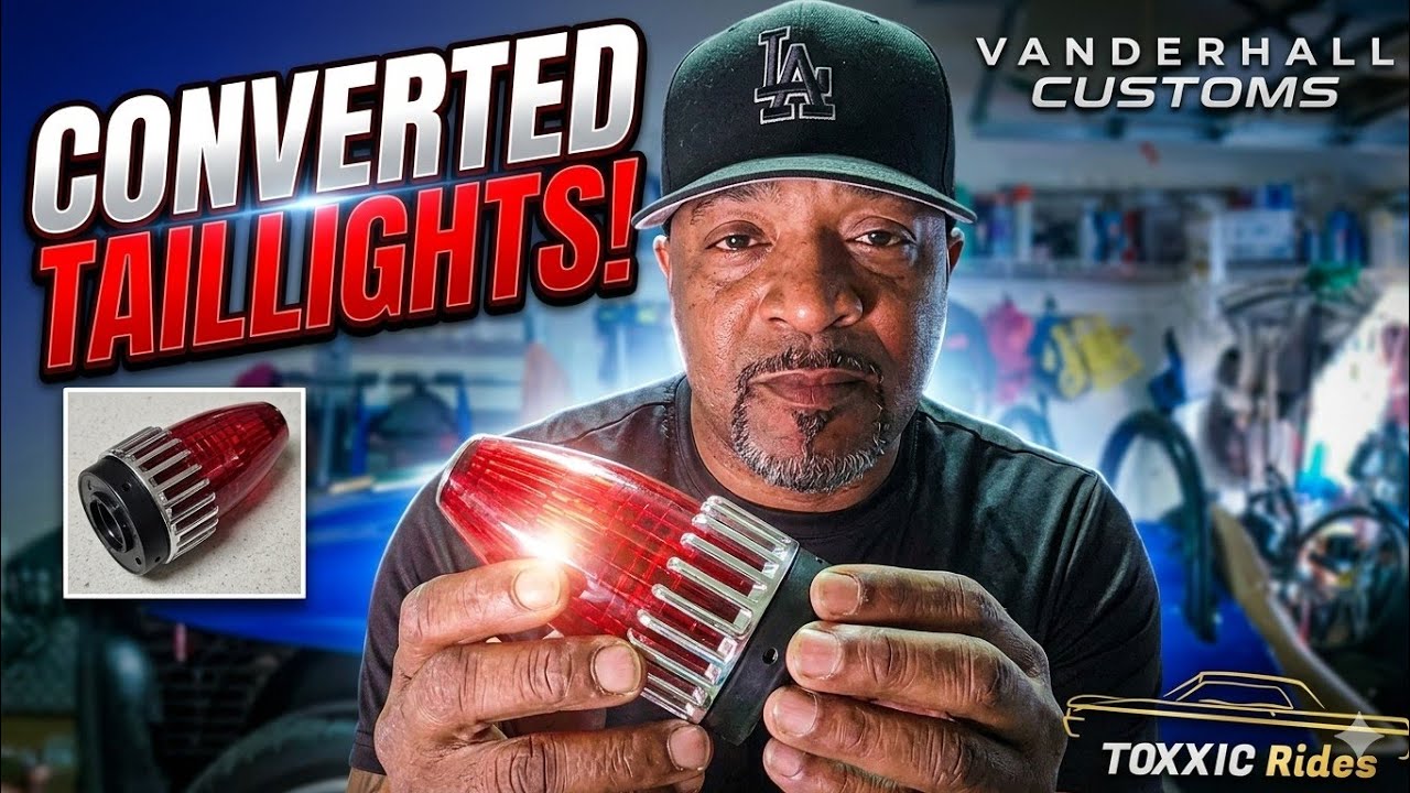 ( DIY ) Vanderhall custom Tail Light cover install 