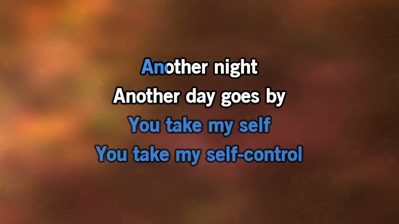 RAF - Self control - Karaoke Version