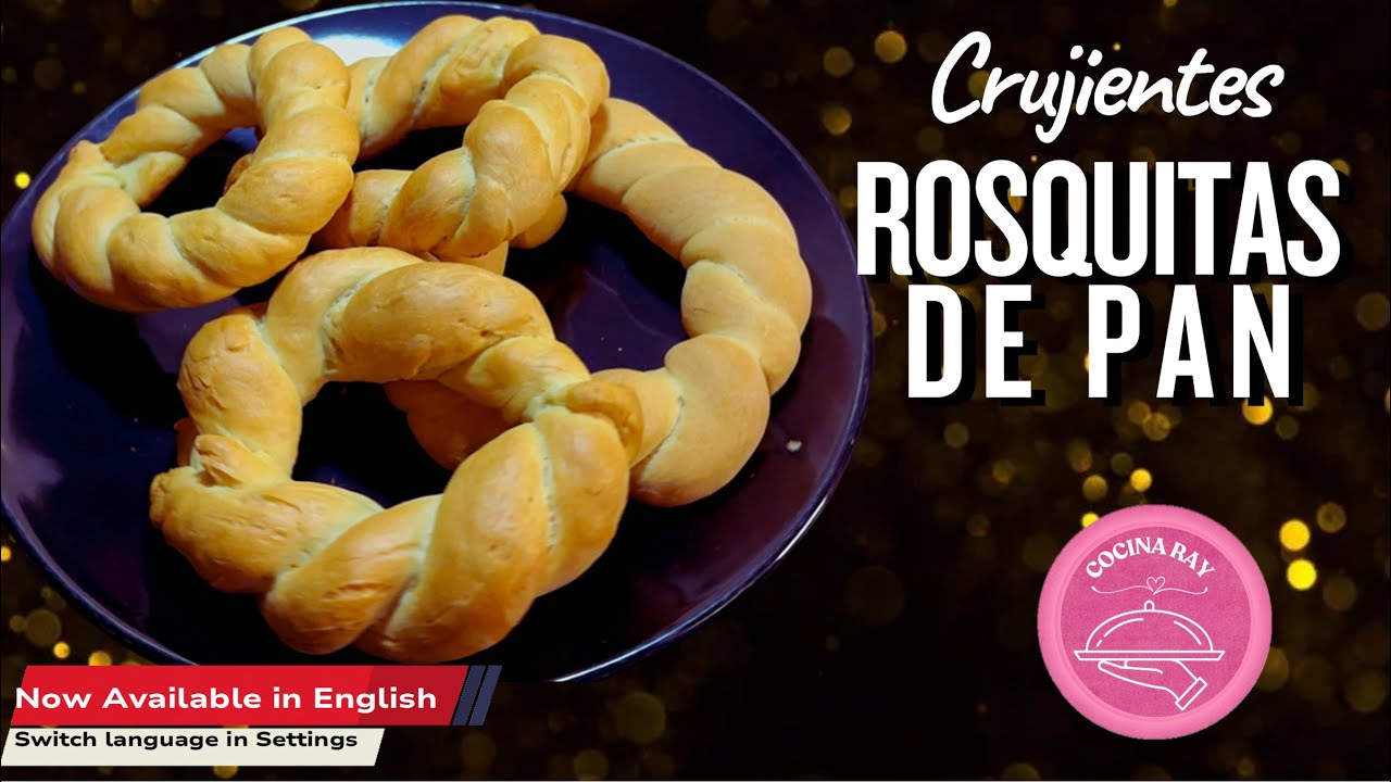Rosquitas de Pan. Crujientes Rosquitas de Pan. 🇵🇦 