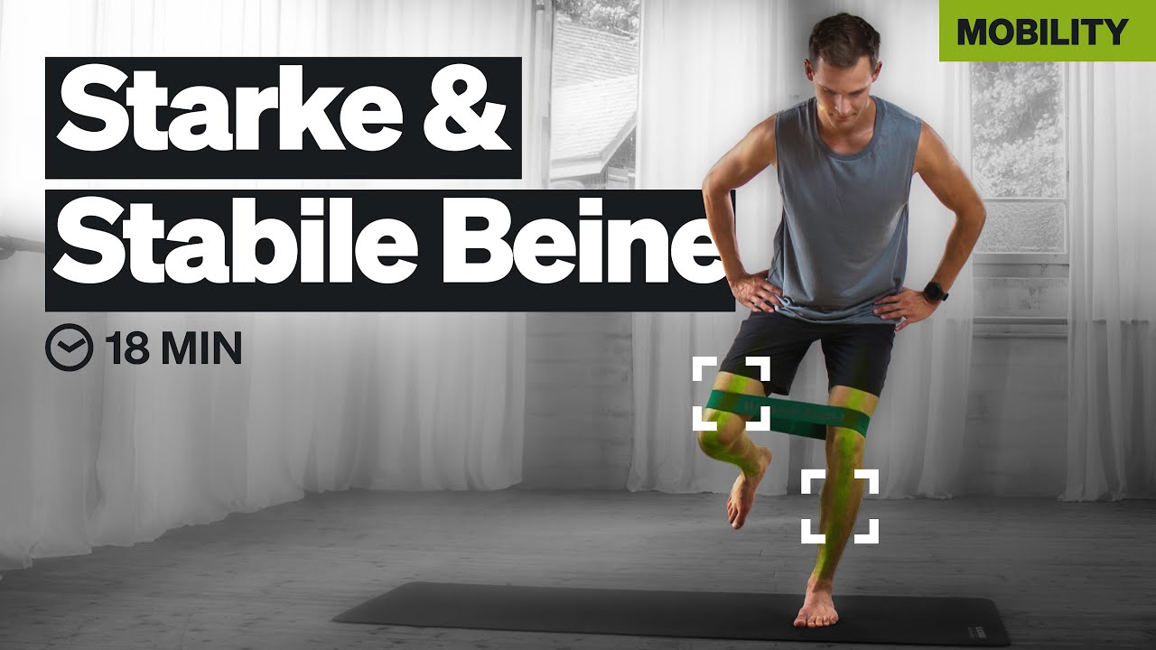 Beinachsentraining: So stabilisierst du deine Knie und Beine