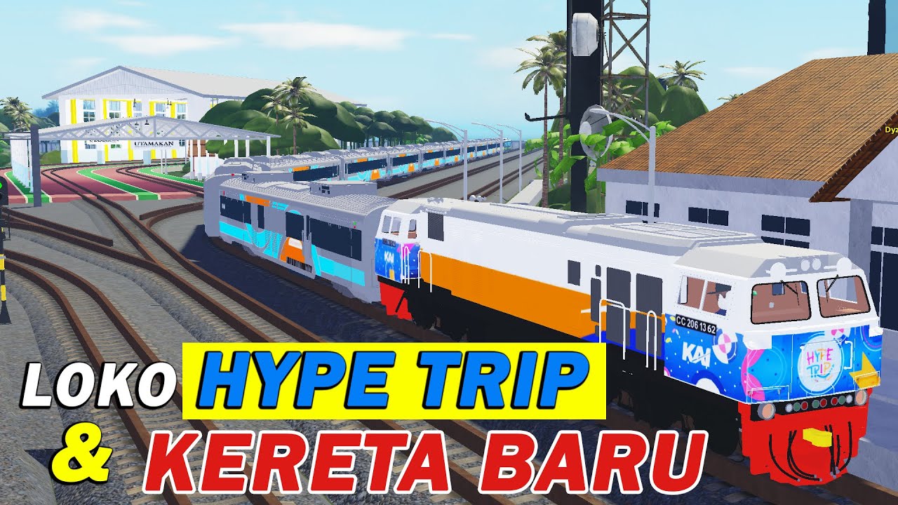 DINAS DAN LANGSIR KERETA BARU DI STASIUN YOGYAKARTA | RO-SCALE ROBLOX INDONESIA
