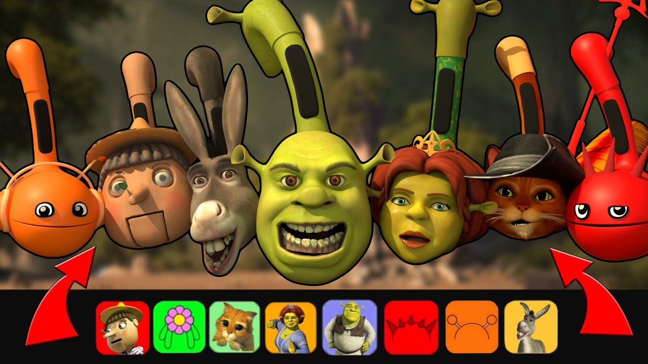 Incredibox Sprunki but Shrek Otamatone Version