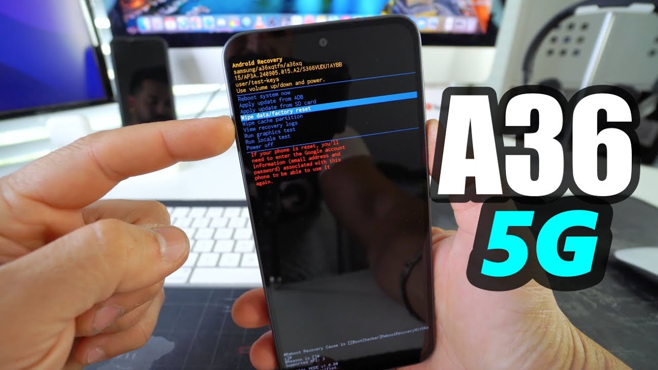 How To Hard Reset Samsung Galaxy A36 5G - Factory Reset