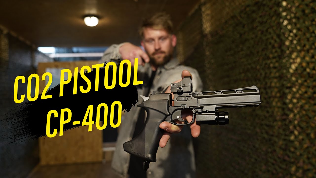 CP-400 | Schieten met CO2 Pistool | SHOGUN.NL
