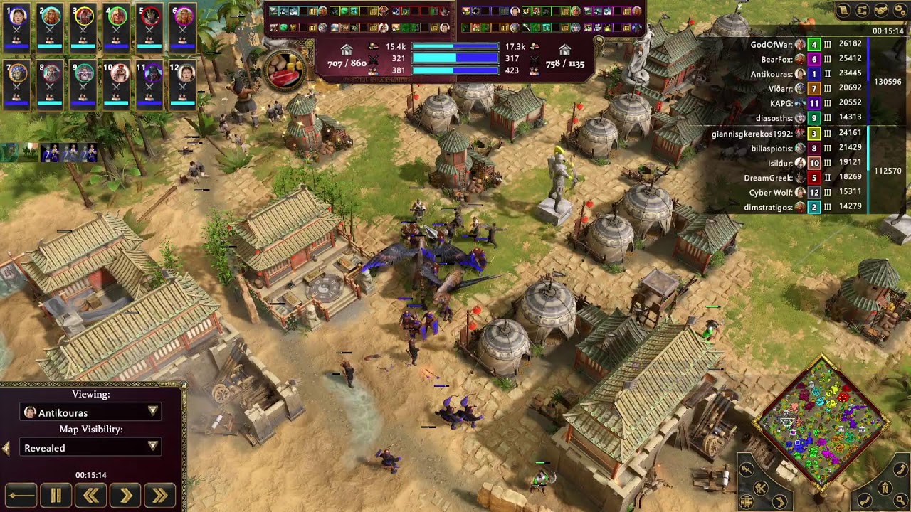 [GR] Age of Mythology Retold 1v1 Low ELO Legends