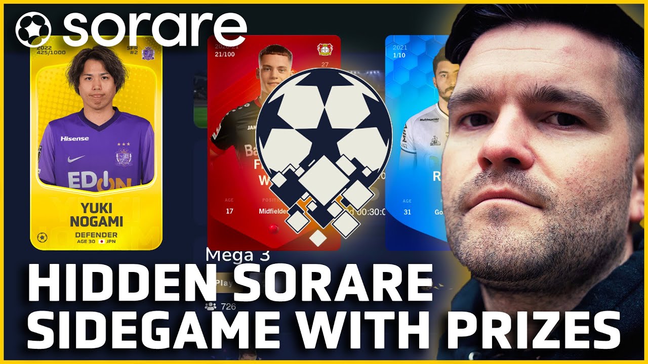 Sorare's Hidden Side Game - How To Play Soraremega & Win Rewards ️⚽️️⚽️️⚽️