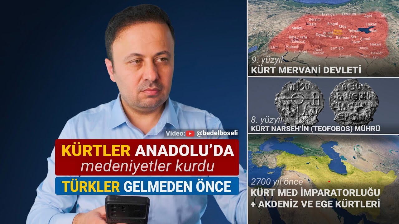 K&uuml;rtler Anadolu'da Vardı, T&uuml;rkler Gelmeden &Ouml;nce - Orijinal Tarihi Belgeler Bakalım