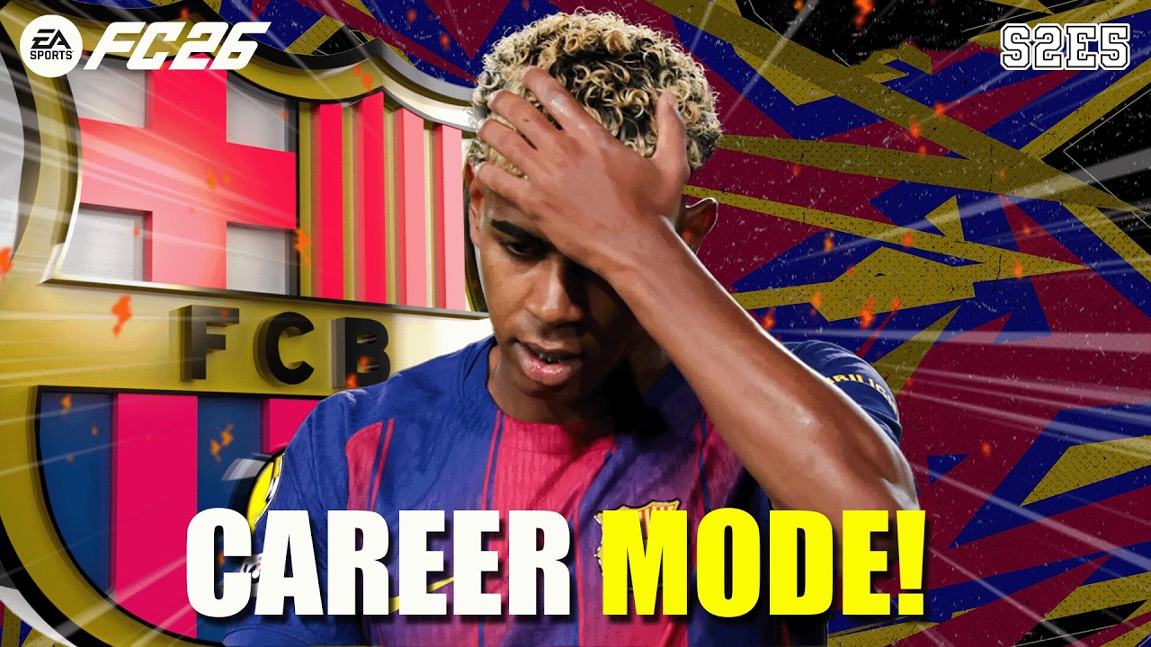 MAIN BEGINI NGAREP TREBLE?! | FC 26 FC BARCELONA CAREER MODE - S2E5