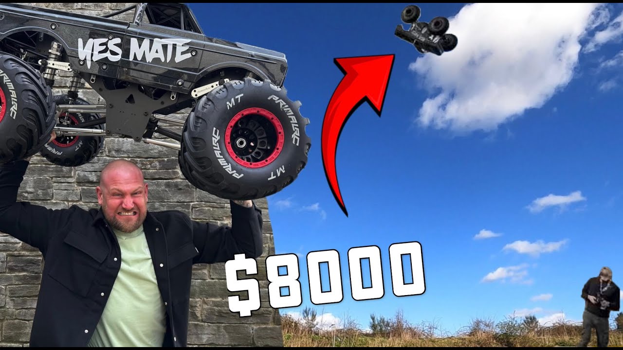 World Biggest RC Double Backflip Attempt