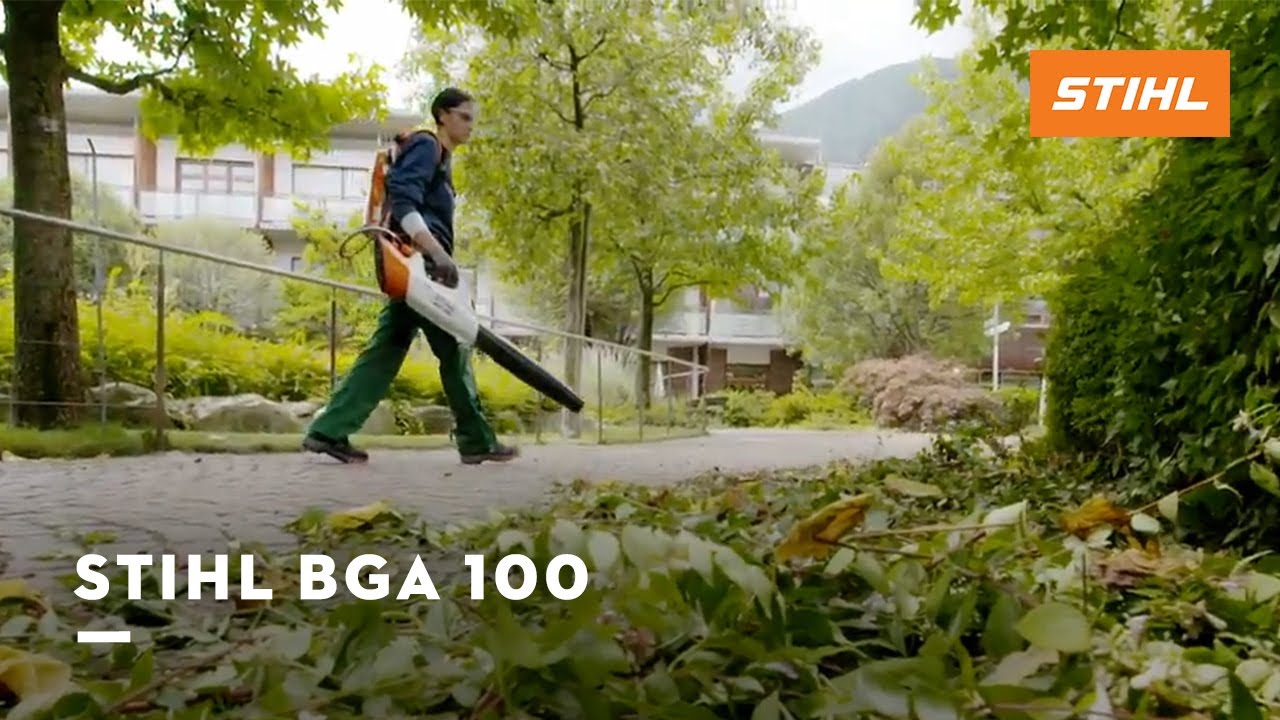 Hoe werkt de accubladblazer BGA 100?