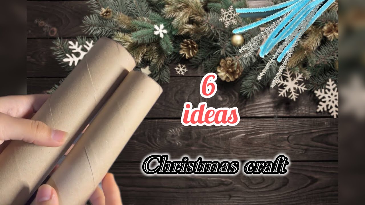 Diy 6 Christmas crafts ideas|3D paper snowflakes|Christmas decoration|christmas crafts|chenille wire
