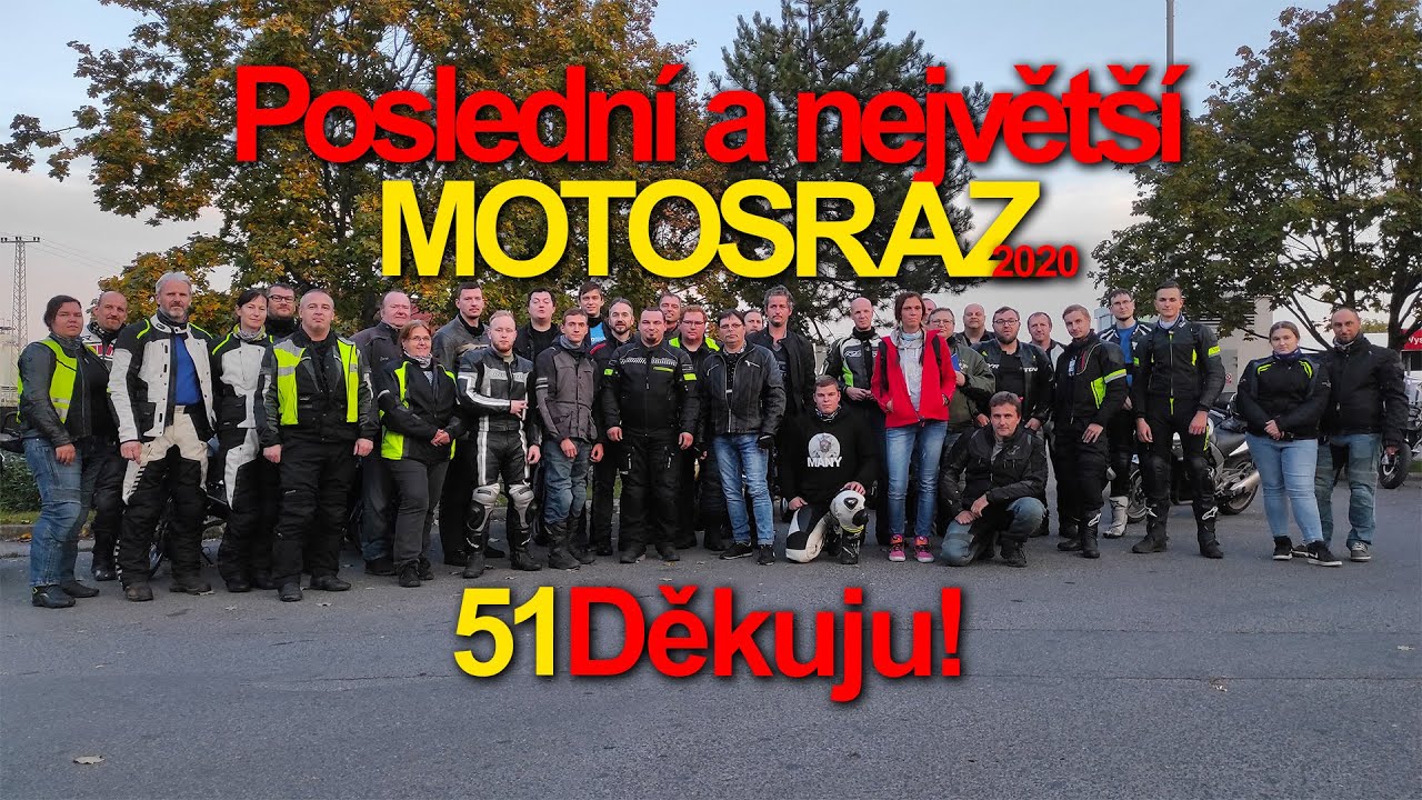 Motovlog CZ/SK #25 | 51Děkuju - Poslední a největší Manyho Motosraz 2020
