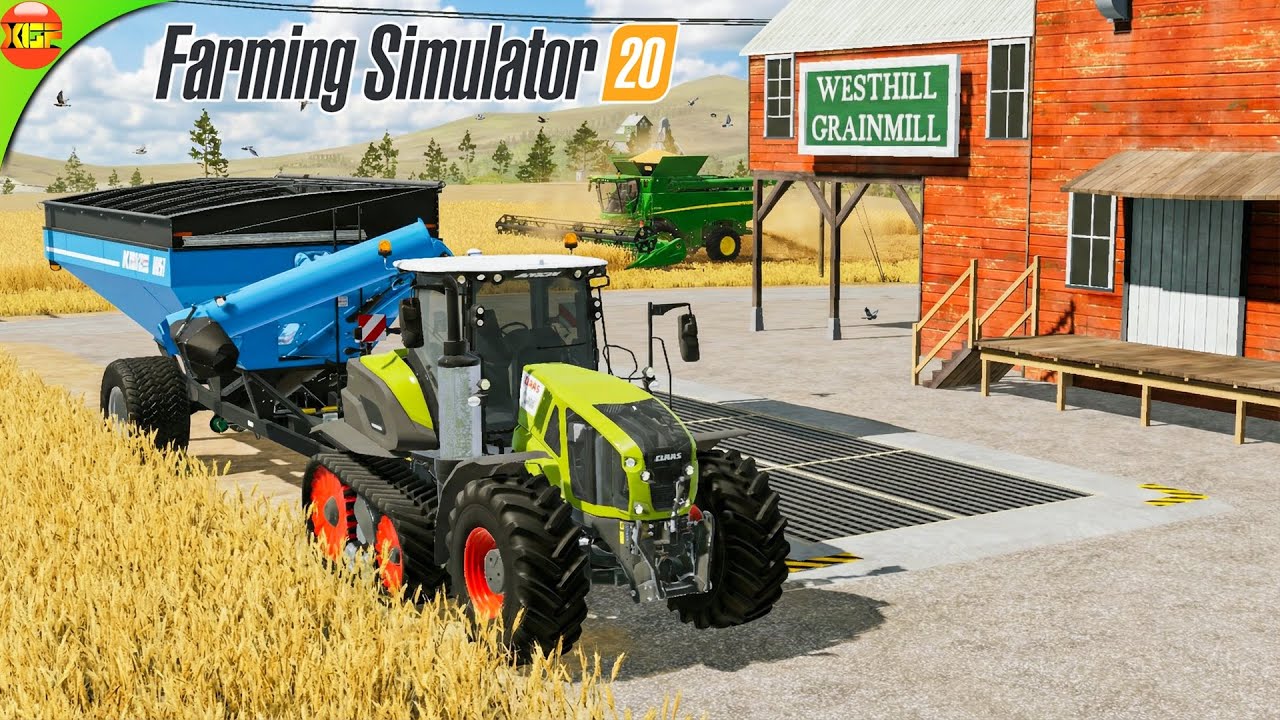 Farming Simulator 20 #20 | Selling Wheat and Barley