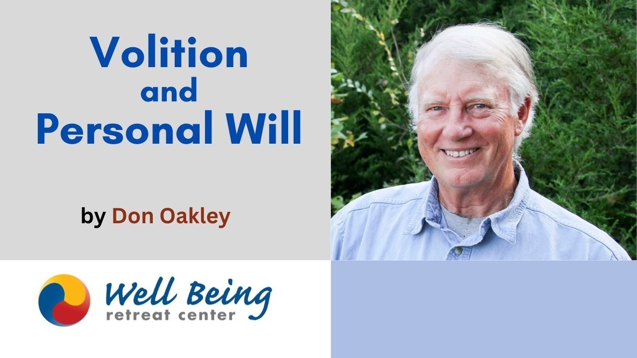 Volition and Personal Will