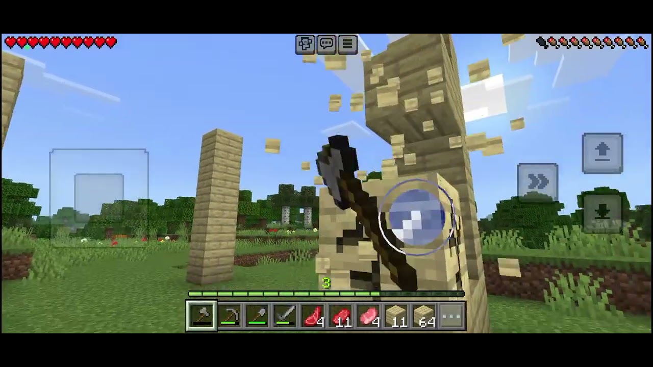 Minecraft ama ada yaşamax ( 1 bölüm )