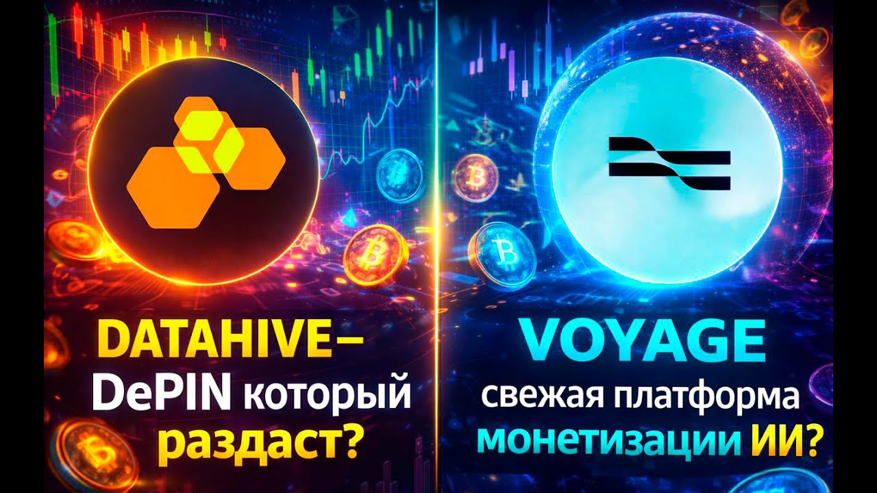 СВЕЖИЕ ПРОЕКТЫ 2026 DATAHIVE И VOYAGE!ЕЩЁ НЕ ПОЗДНО ЗАЙТИ?