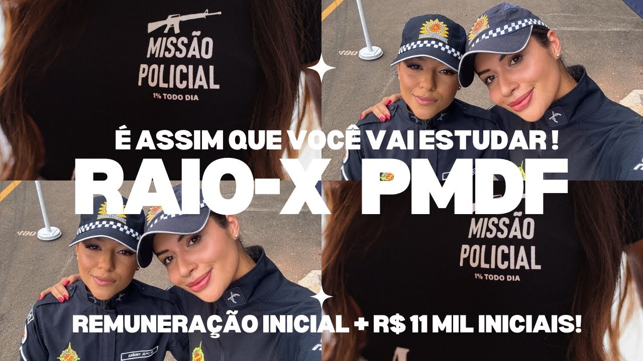 COMECE A ESTUDAR PARA A PMDF ASSIM!