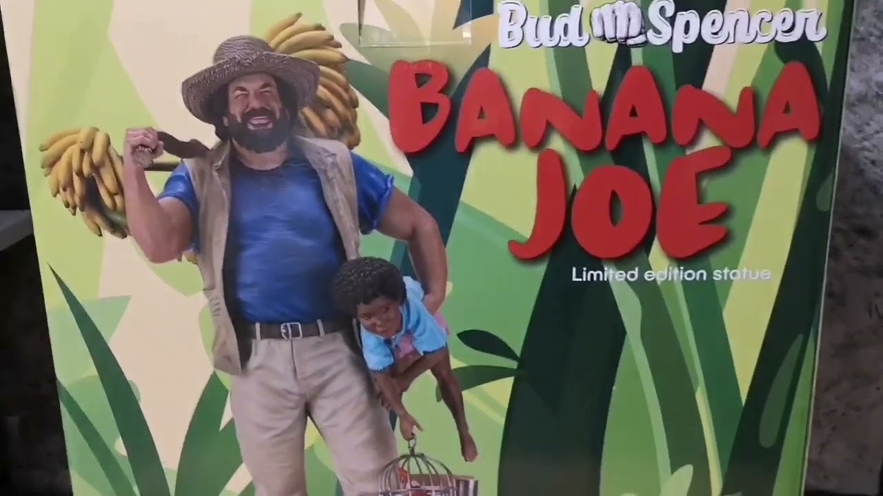 Banana Joe (by Infinite  Statue) unboxing del mitico Bud Spencer la mia collezione di Statue Limited