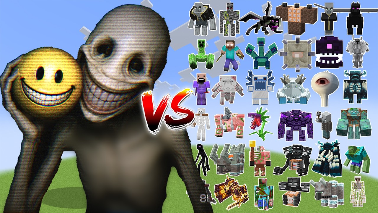 The New VERITY (Horror Mod) VS  All Minecraft Bosses - Battle Minecraft Mobs