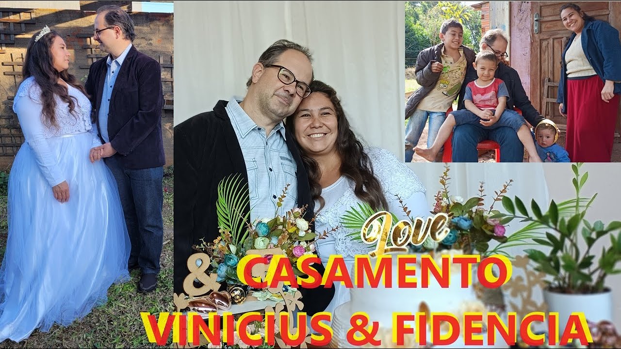 Carne da minha carne, Osso dos meus ossos - Enlace Matrimonial Vinicius & Fidencia (Paraguai)