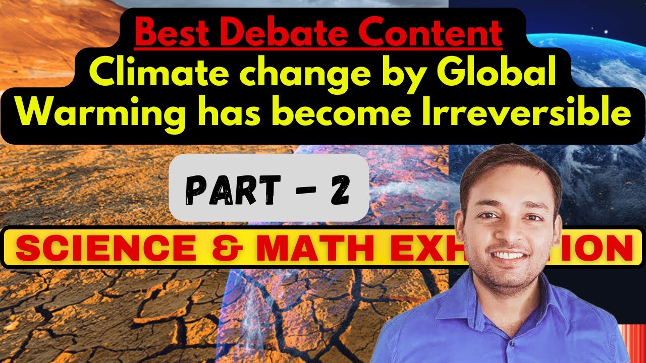 Debate on Climate change by Global Warming has become irreversible | Ramesh Sir @mcq4allschool