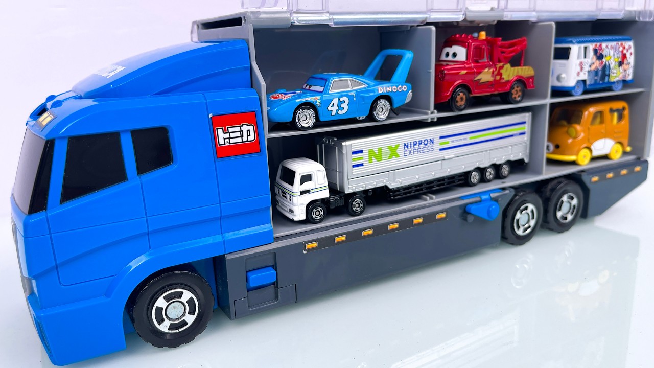 トミカ☆世界の高級な車のミニカーを開封してコンボイへ収納☆ホンダ NSX｜Tomica Worlds Luxury Car minicars opening !