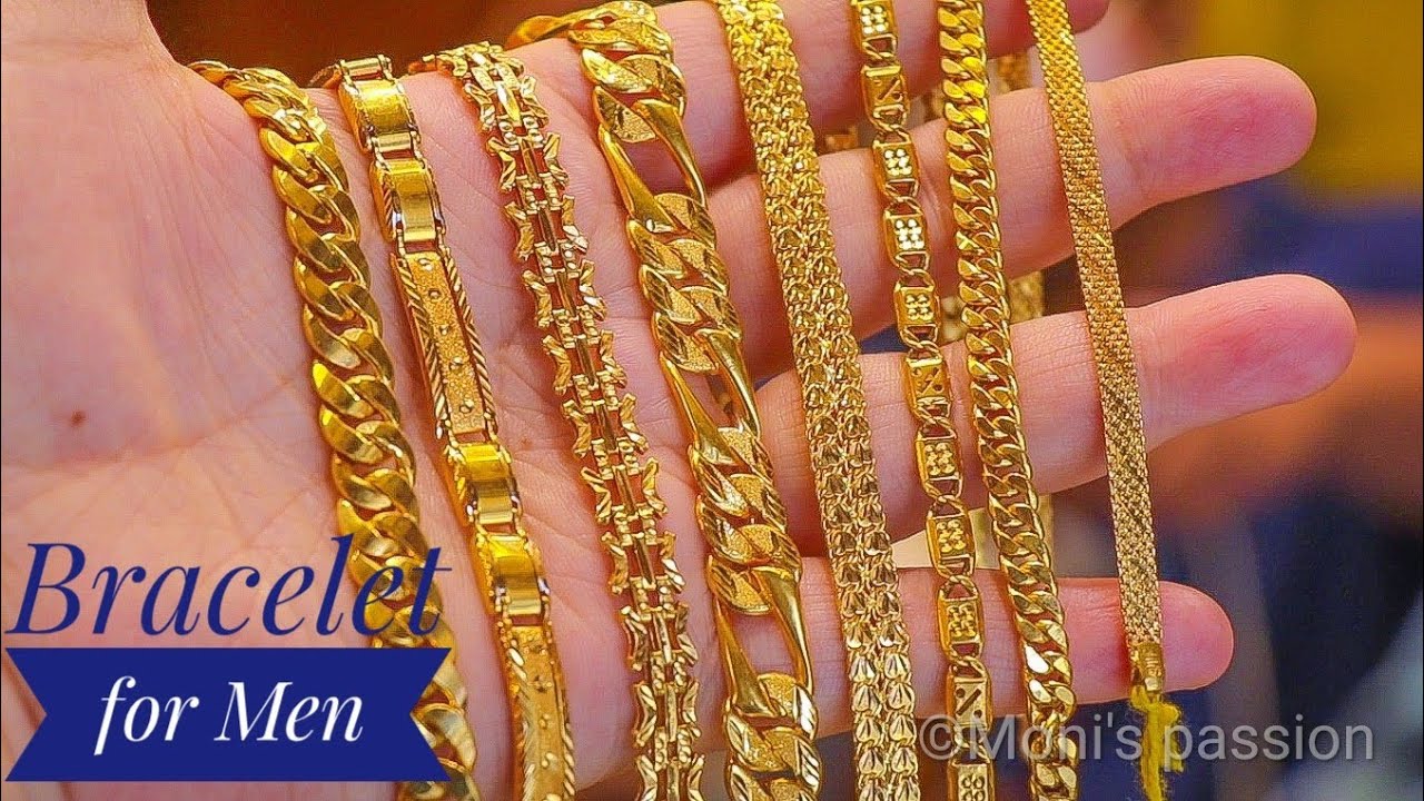 ৩.৬২০ গ্রাম থেকে নতুন সোনার ব্রেসলেট | Men's Bracelet from 18 500 | Gold Bracelet#Jewellery