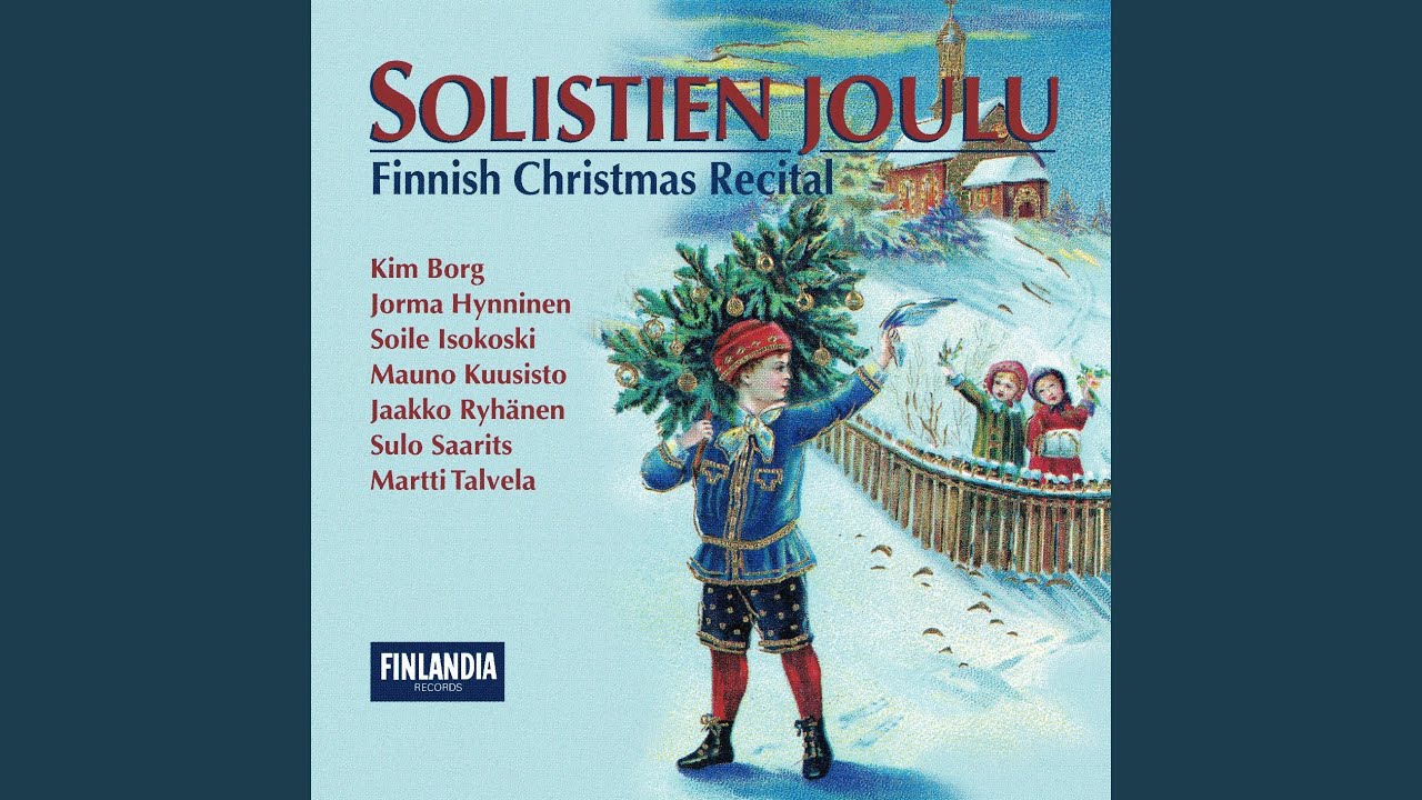 Hiljaa, hiljaa, joulun kellot kajahtaa
