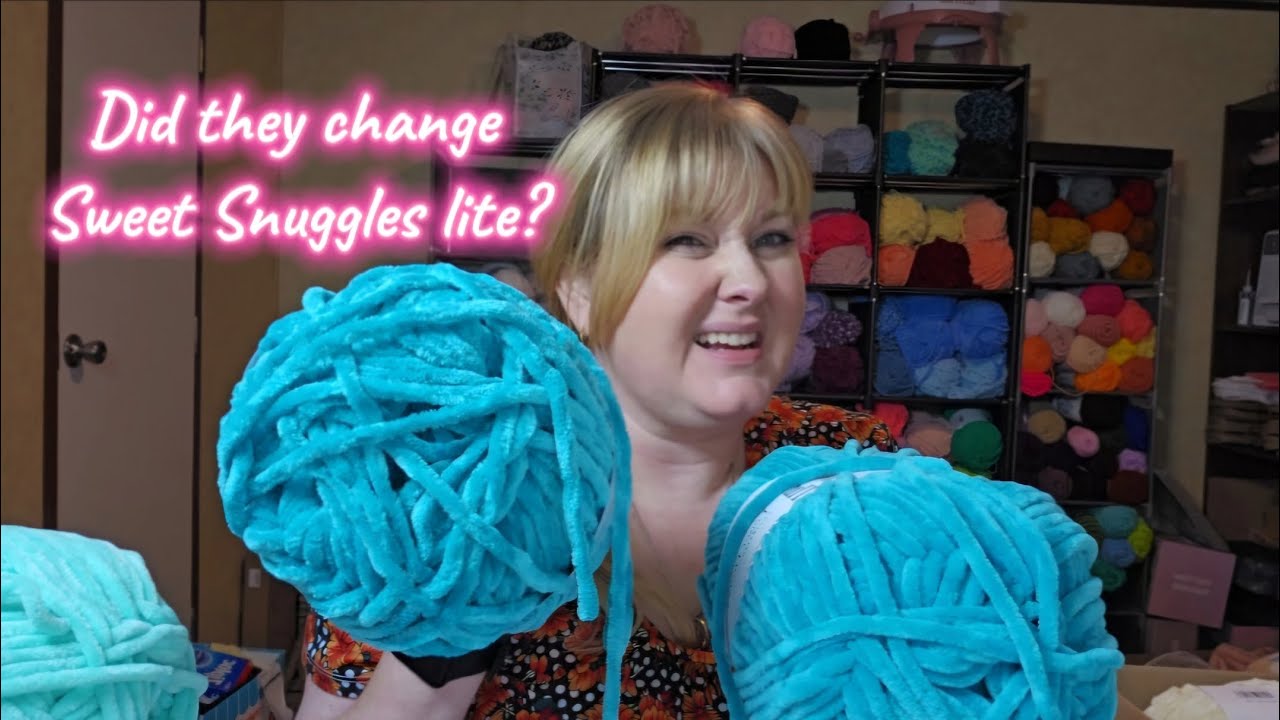 Did they change Sweet Snuggles Lite and  Chenille Home Slim? | + Yarn Haul