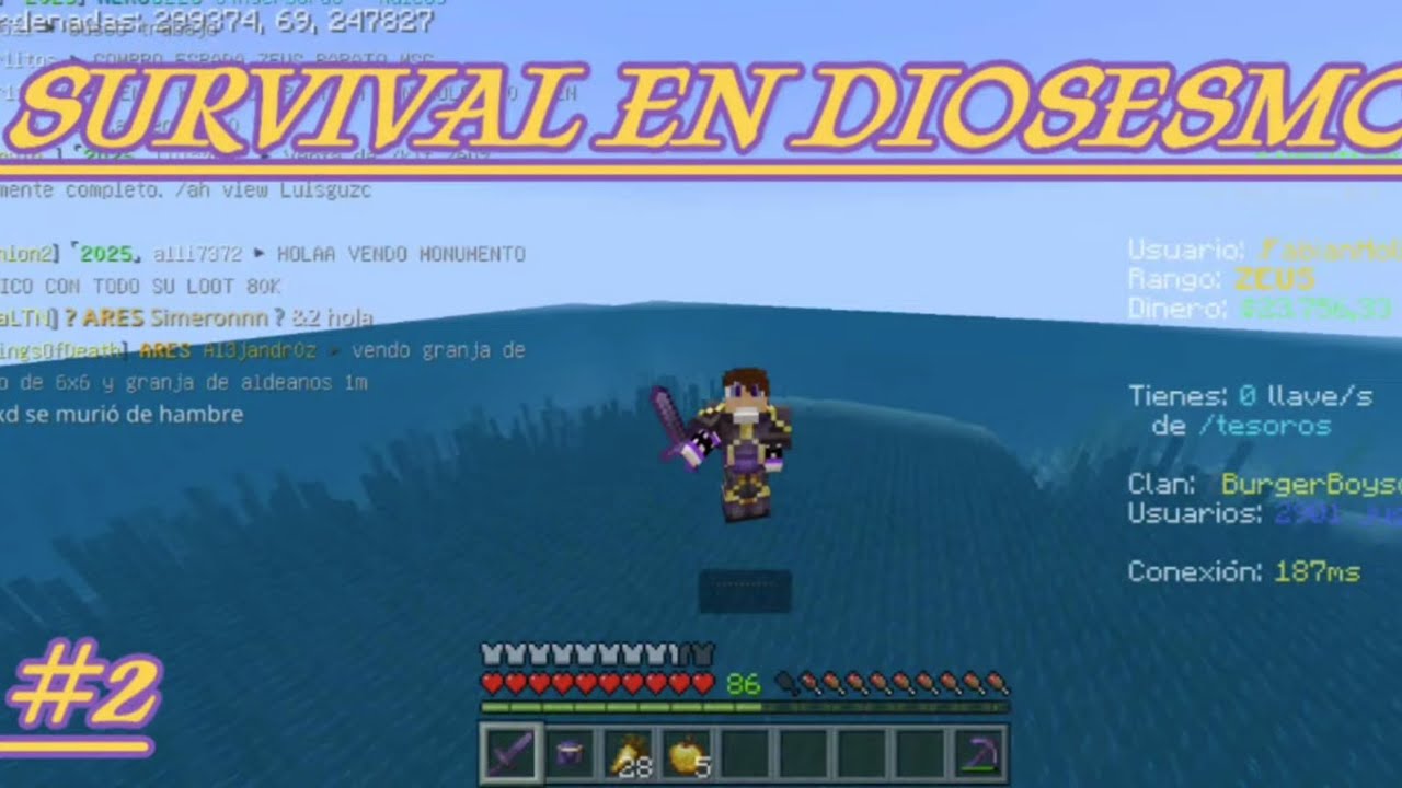 Survival de Dioses ep.2 Nuevo mundo y Casangrejo