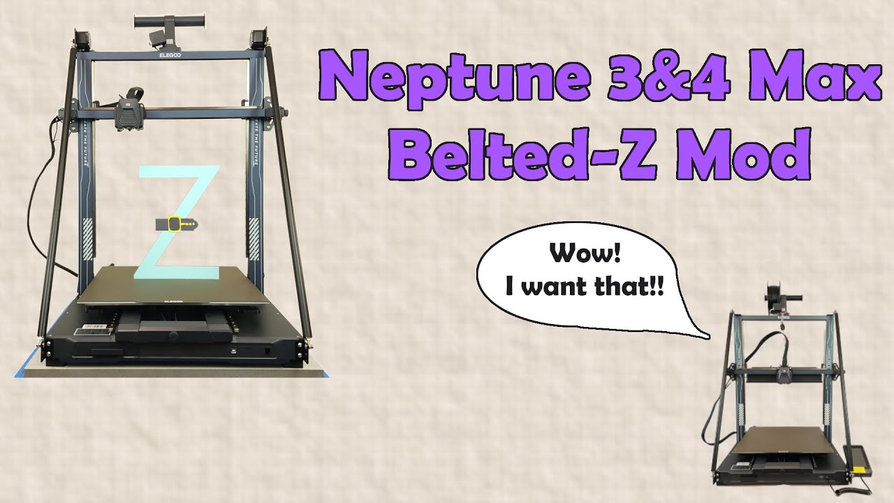 Попрощайтесь с Z-колебаниями с модификацией Neptune 3&4 Max Belted-Z!