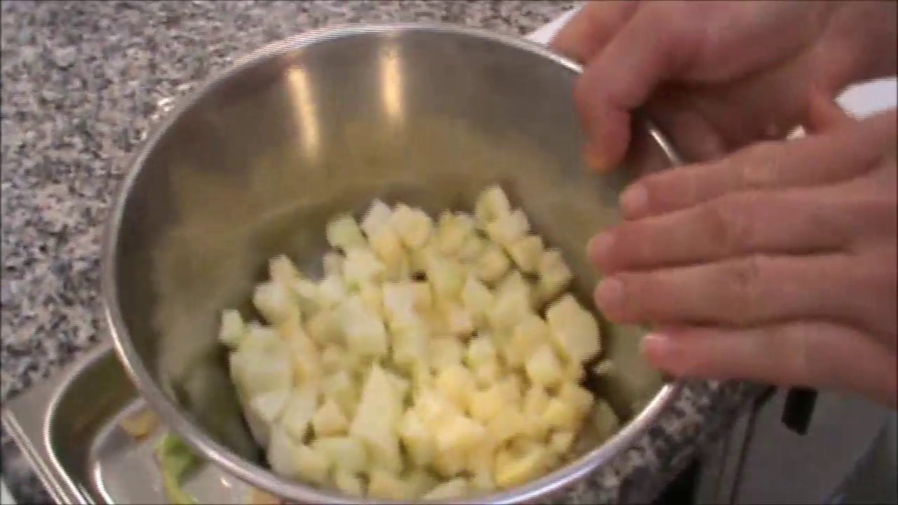 Les pommes poêlées: 