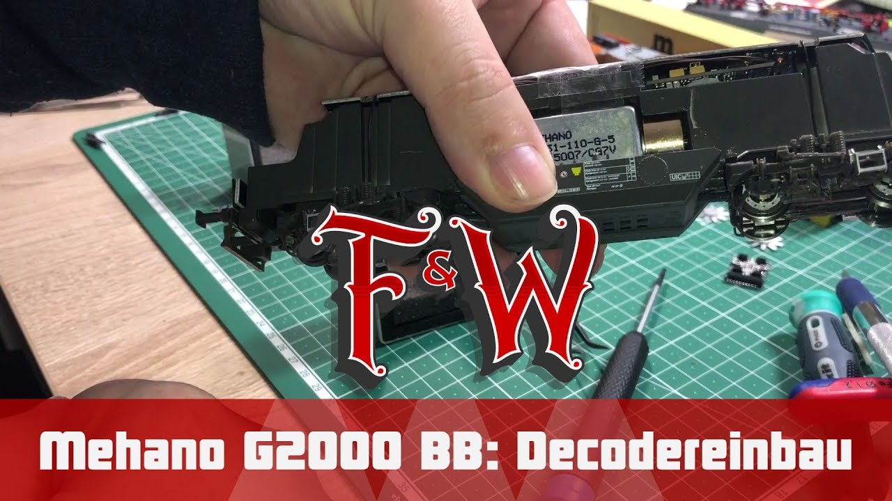 F&W016: Decodereinbau Mehano G2000 BB