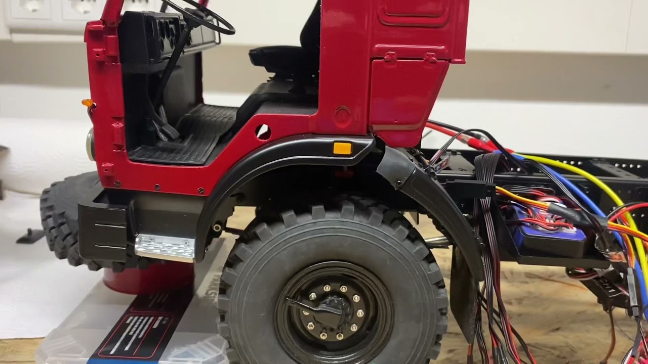 Камаз 43118 звуковой модуль dasmikro tbs mini Kamaz 1:10 RC soundmodul