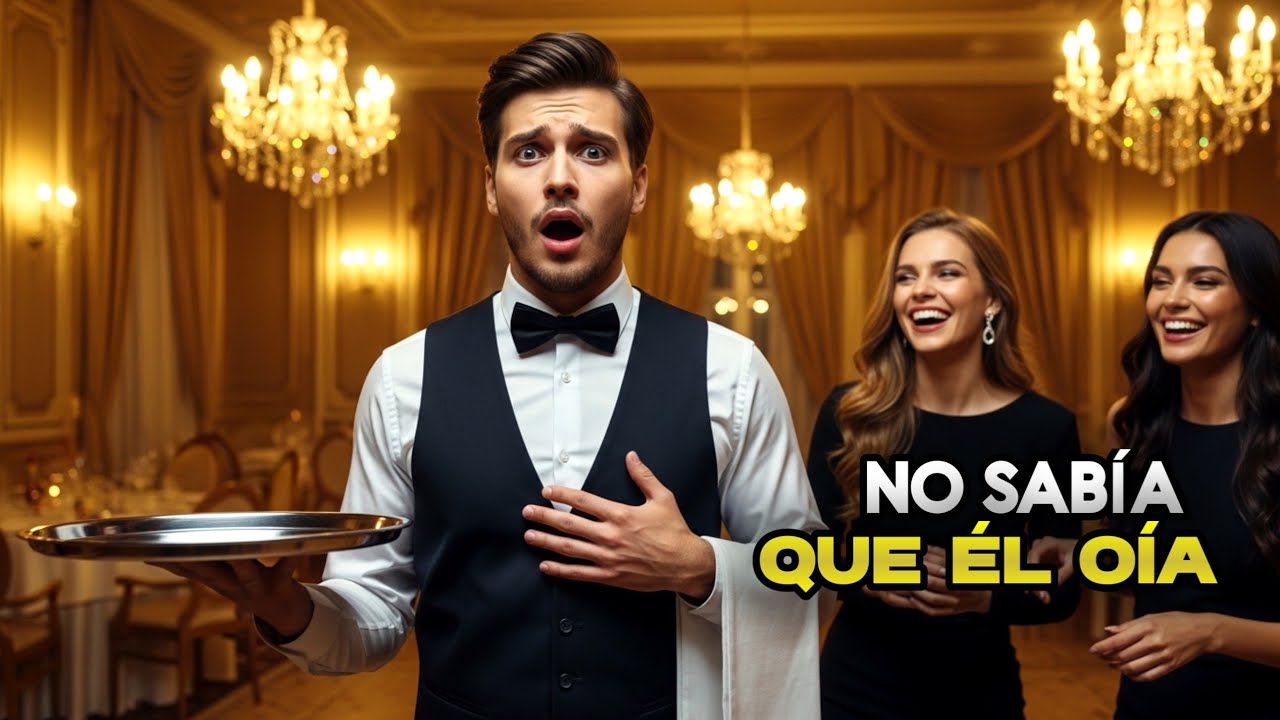 El Heredero Se Disfrazó de Mesero en Su Propia Fiesta de Compromiso… Lo Que Escuchó Cambió Todo