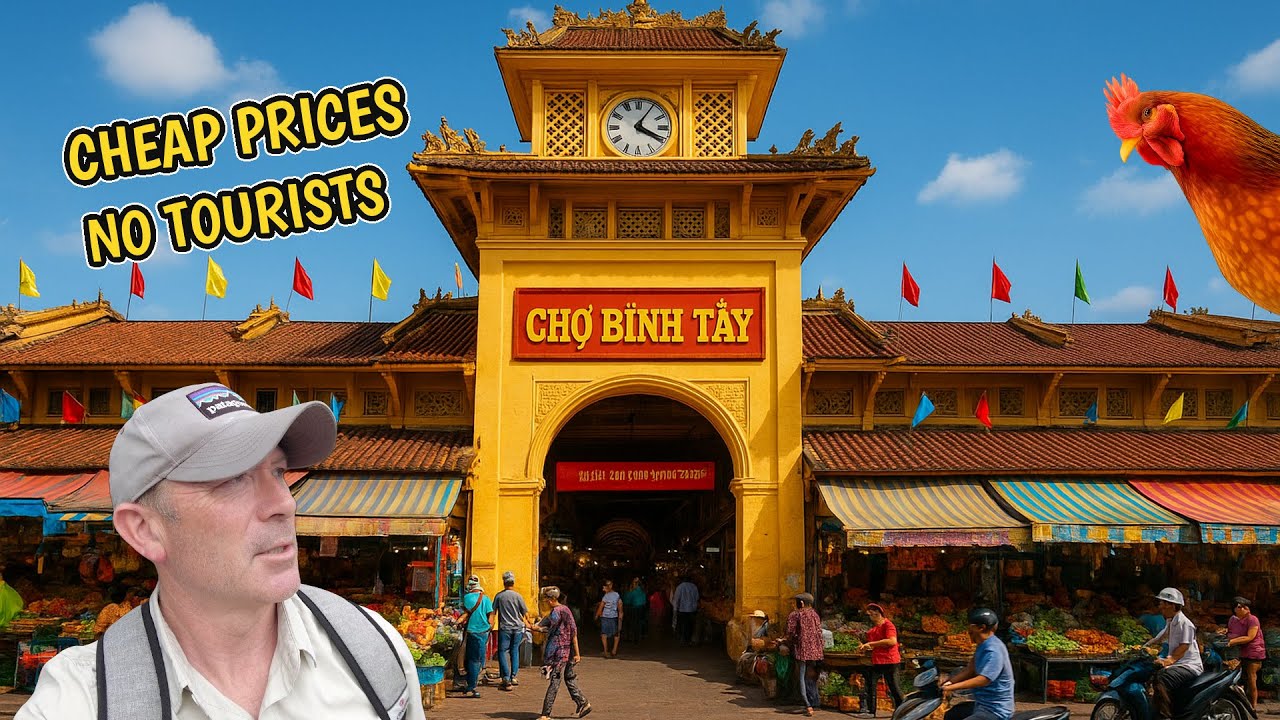 Hidden Cheap Market in Saigon Chinatown — Real Local Prices, No Tourists 🇻🇳 4K