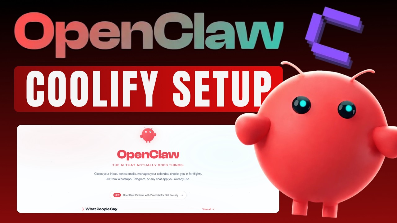 Инструкция по настройке OpenClaw: развертывание ClawdBot на Coolify с использованием VPS.