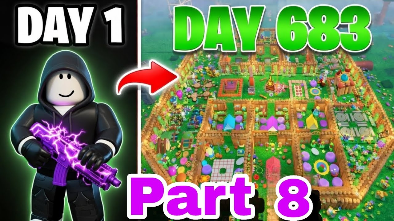 I Survived 683 Days… My Base Became INSANE! (Full Transformation) | Part 8