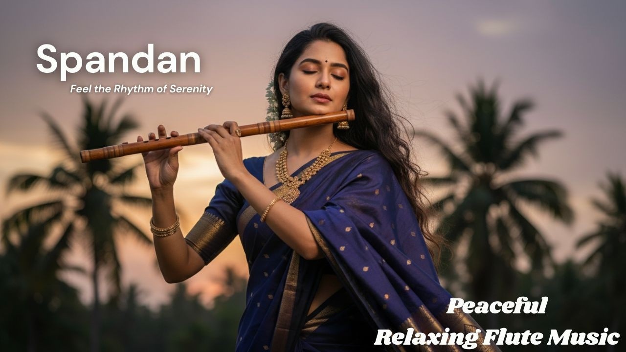 Spandan - Instrumental Flute Music | Calming, Peaceful, Relaxing, Soul Touching | Flute #275