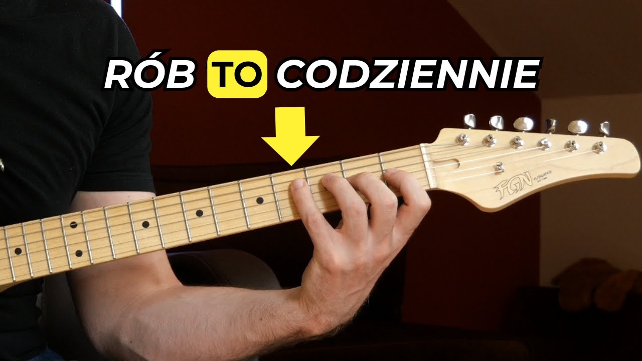 5 najlepszych ćwiczeń dla początkujących gitarzystów elektrycznych